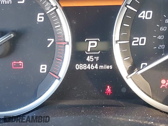 2016 Acura MDX with VIN 5FRYD3H23GB015536, listed as a IAAI auction lot 41424741 with 88,464 mi miles. Bid and sale history available at carsss.com. Image 15.