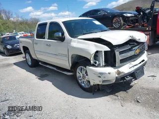 2012 Chevrolet Silverado 1500 LTZ with VIN 3GCPKTE7XCG207494, listed as a IAAI auction lot 42045069 with 304,090 mi miles and . Bid and sale history available at DreamBid. Image 1.