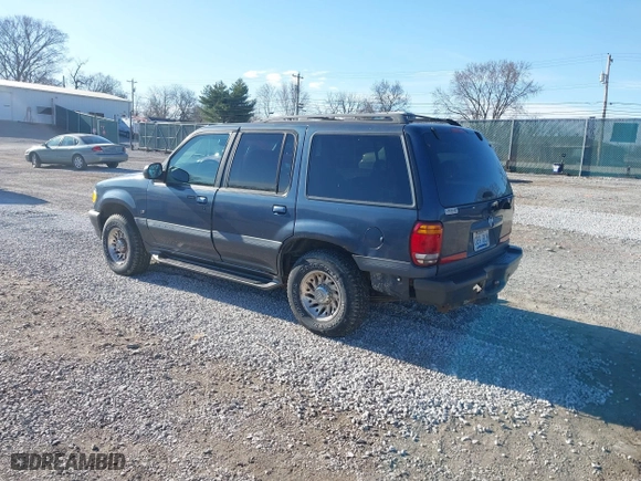 1998 Mercury Mountaineer with VIN 4M2ZU55P3WUJ17243, listed as a IAAI auction lot 41658097 with 219,464 mi miles. Bid and sale history available at carsss.com. Image 3.