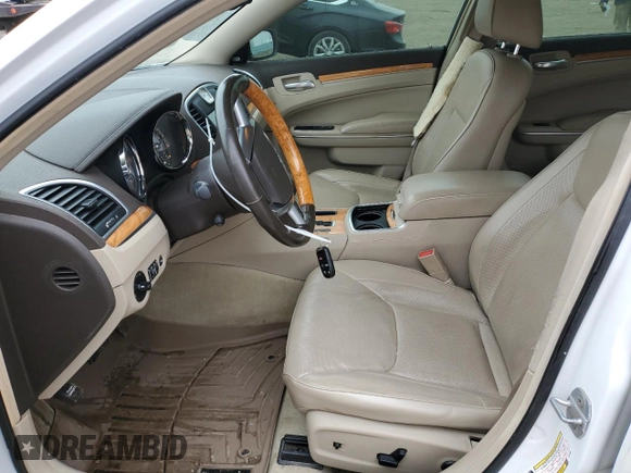 2012 Chrysler 300 C with VIN 2C3CCAKT3CH143367, listed as a Copart auction lot 43193155 with 126,132 mi miles and Salvage Title. Bid and sale history available at DreamBid. Image 7.