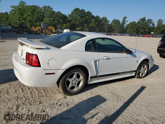 2002 Ford Mustang Standard with VIN 1FAFP40412F172592, listed as a Copart auction lot 65429945 with 224,231 mi miles and Clean title. Bid and sale history available at DreamBid. Image 3.