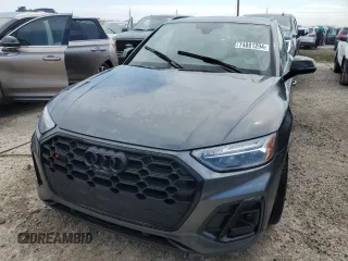 2024 Audi SQ5 Premium Plus with VIN WA1B4AFY4R2052419, listed as a Copart auction lot 74881294 with Not Provided miles and Non Repairable. Bid and sale history available at DreamBid. Image 5.