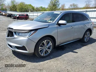 2017 Acura MDX w/Technology Pkg with VIN 5FRYD4H50HB017746, listed as a Copart auction lot 49270213 with 98,005 mi miles. Bid and sale history available at carsss.com. Image 1.