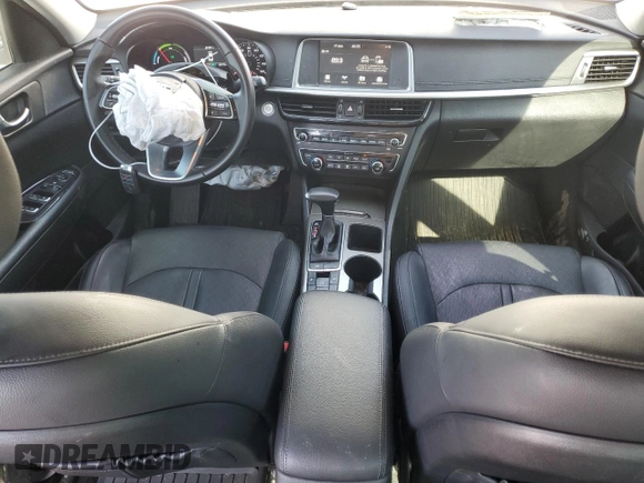 2020 Kia Optima Hybrid EX with VIN KNAGU4LE3L5041146, listed as a Copart auction lot 62423454 with 66,776 mi miles and Salvage Title. Bid and sale history available at carsss.com. Image 8.