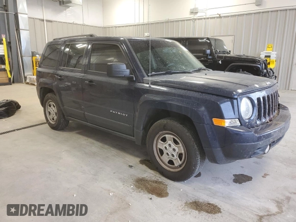2017 Jeep Patriot Sport with VIN 1C4NJPBA4HD134399, listed as a Copart auction lot 72079814 with 113,035 mi miles and Salvage title. Bid and sale history available at DreamBid. Image 4.