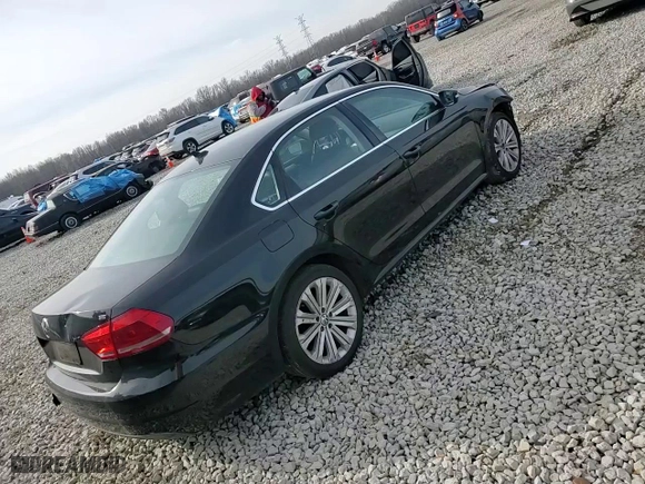 2013 Volkswagen Passat SE w/Sunroof with VIN 1VWBH7A33DC138085, listed as a Copart auction lot 42794035 with 129,473 mi miles and Salvage Title. Bid and sale history available at carsss.com. Image 10.