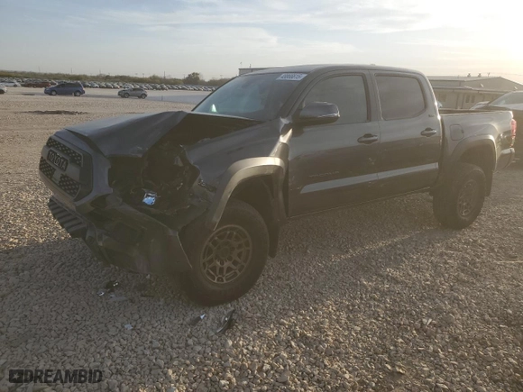2023 Toyota Tacoma 4WD SR with VIN 3TMCZ5AN3PM605213, listed as a Copart auction lot 48866615 with 37,910 mi miles and Salvage Title. Bid and sale history available at carsss.com. Image 1.