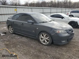 2007 Mazda Mazda3 s Touring with VIN JM1BK323771715471, listed as a Copart auction lot 46475225 with 253,571 mi miles and Salvage Title. Bid and sale history available at carsss.com. Image 4.