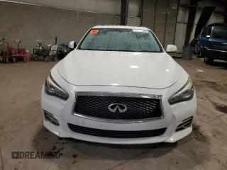 2017 Infiniti Q50 Signature Edition with VIN JN1EV7AP8HM742195, listed as a Copart auction lot 85845844 with 129,570 mi miles and Salvage title. Bid and sale history available at DreamBid. Image 5.