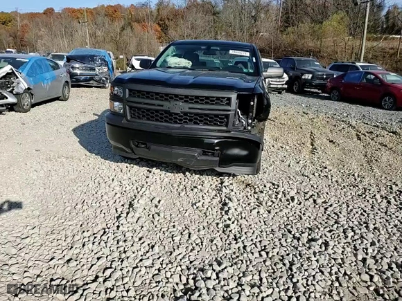 2015 Chevrolet Silverado 1500 Work Truck with VIN 1GCVKPECXFZ199865, listed as a Copart auction lot 78698274 with 105,644 mi miles and Salvage Title. Bid and sale history available at carsss.com. Image 10.