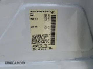 2015 Nissan LEAF SV with VIN 1N4AZ0CP6FC323839, listed as a Copart auction lot 62478103 with 59,069 mi miles. Bid and sale history available at carsss.com. Image 14.