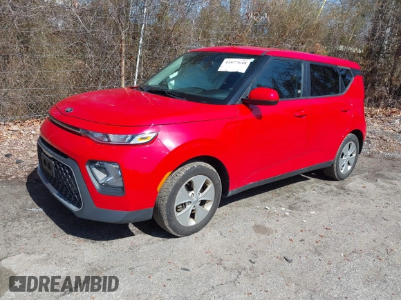2020 Kia Soul X-Line with VIN KNDJ23AU5L7722321, listed as a IAAI auction lot 41877648 with 20,124 mi miles. Bid and sale history available at carsss.com. Image 17.