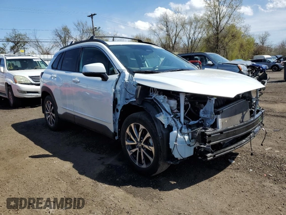 2023 Toyota Corolla Cross XLE with VIN 7MUDAABG8PV072480, listed as a Copart auction lot 53847495 with 47,754 mi miles and Salvage title. Bid and sale history available at DreamBid. Image 4.