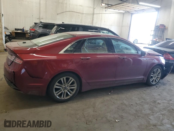 2014 Lincoln MKZ Hybrid z VIN 3LN6L2LU5ER812764, wystawiony jako Copart lot #48883865 z przebiegiem Nie podano mil oraz Szkoda całkowita • Salvage title. Historia ofert i sprzedaży dostępna na DreamBid. Obrazek 3.
