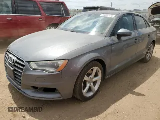2015 Audi A3 Premium with VIN WAUACGFF3F1002003, listed as a Copart auction lot 57387135 with 174,993 mi miles and Salvage title. Bid and sale history available at DreamBid. Image 1.
