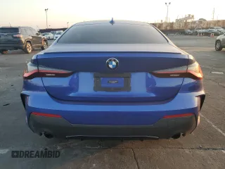 2022 BMW 4 Series 430i z VIN WBA53AP04NCH69132, wystawiony jako Copart lot #83007864 z przebiegiem Nie podano mil oraz Szkoda całkowita • Salvage title. Historia ofert i sprzedaży dostępna na DreamBid. Obrazek 6.