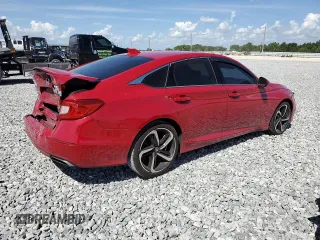 2019 Honda Accord Sedan Sport 1.5T with VIN 1HGCV1F33KA127085, listed as a Copart auction lot 51412665 with 109,165 mi miles and Salvage Title. Bid and sale history available at carsss.com. Image 3.