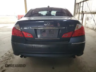 2009 Infiniti M45 Sport with VIN JNKBY01E49M700152, listed as a Copart auction lot 87422564 with 98,927 mi miles and Salvage Title. Bid and sale history available at carsss.com. Image 6.