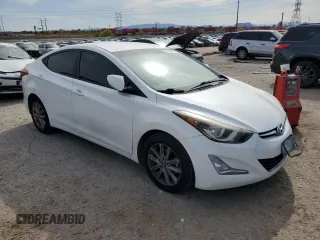 2014 Hyundai Elantra SE with VIN 5NPDH4AE3EH495669, listed as a Copart auction lot 50342015 with 110,326 mi miles and Salvage Title. Bid and sale history available at DreamBid. Image 4.