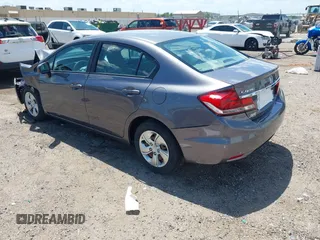 2015 Honda Civic LX with VIN 19XFB2F5XFE097890, listed as a IAAI auction lot 42208857 with 93,964 mi miles and . Bid and sale history available at DreamBid. Image 3.
