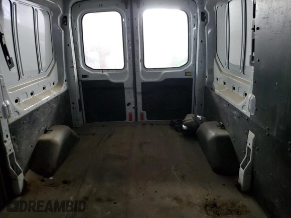 2015 Ford Transit Cargo with VIN 1FTNR1CM5FKA52415, listed as a Copart auction lot 89204035 with 169,656 mi miles and Salvage Title. Bid and sale history available at carsss.com. Image 10.