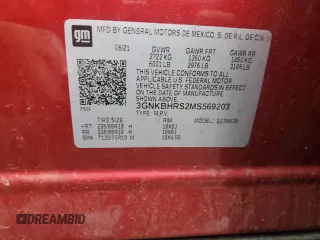 2021 Chevrolet Blazer LT с VIN 3GNKBHRS2MS569203, выставлен на аукционе Copart как лот 64436965 с пробегом 141 629 миль миль и Чистый • Clean title. История ставок и продаж доступна на DreamBid. Изображение 13.
