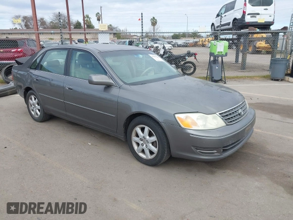 2004 Toyota Avalon XL with VIN 4T1BF28B04U365099, listed as a IAAI auction lot 41500378 with 208,797 mi miles and . Bid and sale history available at DreamBid. Image 1.