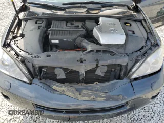2008 Lexus RX 400h with VIN JTJGW31U582851546, listed as a Copart auction lot 52691335 with 152,790 mi miles and Salvage Title. Bid and sale history available at DreamBid. Image 12.