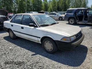 1991 Toyota Corolla z VIN JT2AE94A6M3427211, wystawiony jako Copart lot #60075885 z przebiegiem 179 936 mil mil oraz Czysty tytuł • Clean title. Historia ofert i sprzedaży dostępna na DreamBid. Obrazek 4.