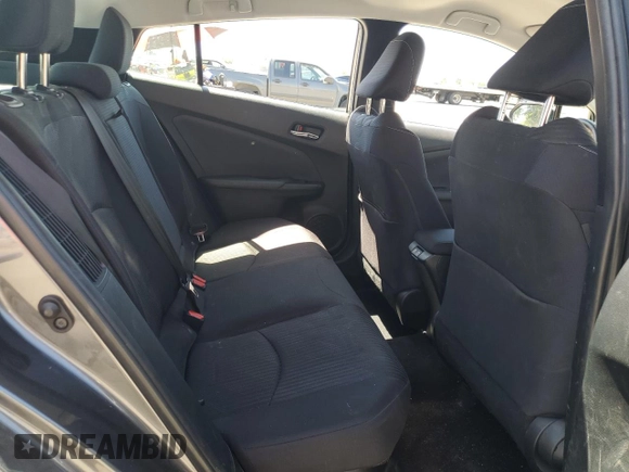 2022 Toyota Prius LE with VIN JTDKAMFP5N3200654, listed as a Copart auction lot 58482625 with 57,604 mi miles and Salvage title. Bid and sale history available at DreamBid. Image 10.