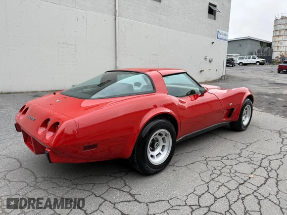 1979 Chevrolet Corvette with VIN 1Z87895421529, listed as a Copart auction lot 64693735 with 49,882 mi miles and Salvage title. Bid and sale history available at DreamBid. Image 4.
