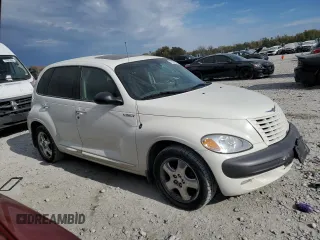 2001 Chrysler PT Cruiser with VIN 3C8FY4BB81T530969, listed as a Copart auction lot 76518574 with 43,380 mi miles and Salvage Title. Bid and sale history available at carsss.com. Image 4.