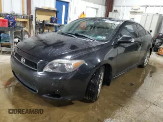 2007 Scion tC Spec with VIN JTKDE167770199354, listed as a Copart auction lot 54169065 with 165,076 mi miles and Salvage Title. Bid and sale history available at carsss.com. Image 1.