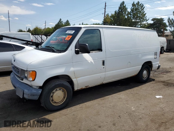 1999 Ford Econoline Cargo with VIN 1FTRE1429XHA29986, listed as a Copart auction lot 70331004 with 312,901 mi miles and Non Repairable. Bid and sale history available at carsss.com. Image 1.