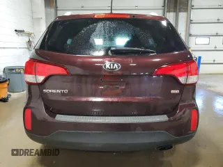 2015 Kia Sorento LX with VIN 5XYKTDA66FG616587, listed as a Copart auction lot 50410775 with 181,900 mi miles and Clean Title. Bid and sale history available at DreamBid. Image 6.