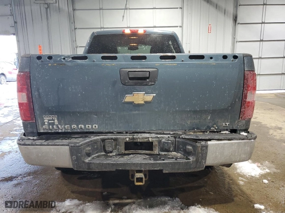 2009 Chevrolet Silverado 1500 LT with VIN 1GCEK29CX9Z276042, listed as a Copart auction lot 43861045 with 124,143 mi miles and Salvage Title. Bid and sale history available at carsss.com. Image 6.