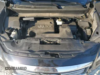 2013 Infiniti JX35 with VIN 5N1AL0MM9DC304548, listed as a Copart auction lot 74738174 with 170,592 mi miles and Salvage Title. Bid and sale history available at carsss.com. Image 12.