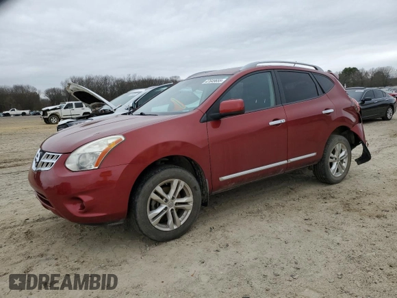 2013 Nissan Rogue S with VIN JN8AS5MT7DW526858, listed as a Copart auction lot 47649655 with 126,689 mi miles and Clean Title. Bid and sale history available at DreamBid. Image 1.