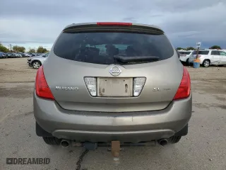 2003 Nissan Murano SL with VIN JN8AZ08W63W228366, listed as a Copart auction lot 76980534 with 185,634 mi miles and Salvage Title. Bid and sale history available at carsss.com. Image 6.