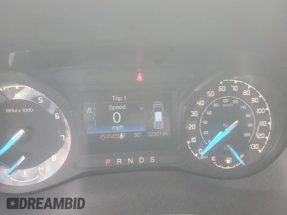 2019 Ford Ranger XL with VIN 1FTER4EH1KLB18707, listed as a Copart auction lot 59473515 with 32,301 mi miles and Salvage title. Bid and sale history available at DreamBid. Image 9.