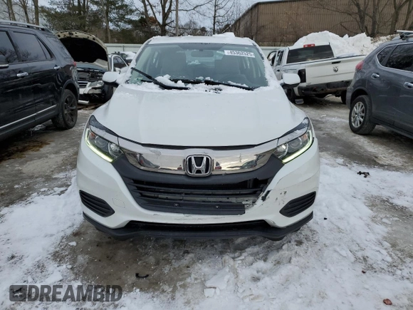 2021 Honda HR-V LX with VIN 3CZRU6H30MM708145, listed as a Copart auction lot 45362525 with 39,243 mi miles and Salvage Title. Bid and sale history available at carsss.com. Image 5.