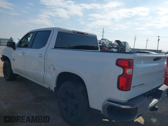 2021 Chevrolet Silverado 1500 LT with VIN 3GCUYDED3MG419698, listed as a IAAI auction lot 42339219 with 45,052 mi miles and . Bid and sale history available at DreamBid. Image 3.