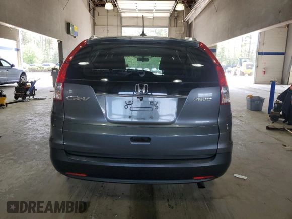 2012 Honda CR-V EX-L with VIN 2HKRM4H70CH602781, listed as a Copart auction lot 52004255 with 117,629 mi miles and Salvage Title. Bid and sale history available at carsss.com. Image 6.