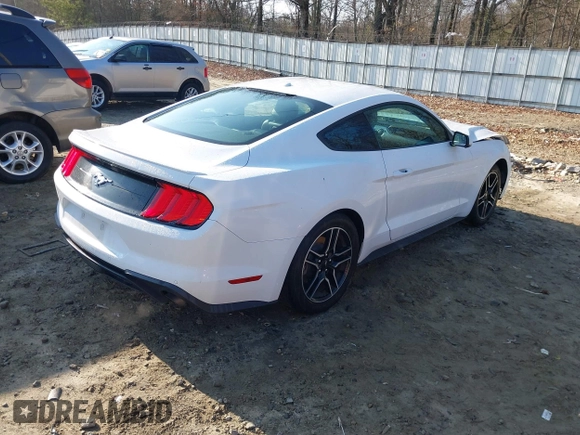 2019 Ford Mustang EcoBoost with VIN 1FA6P8TH7K5151242, listed as a IAAI auction lot 41530579 with 91,002 mi miles and . Bid and sale history available at carsss.com. Image 4.