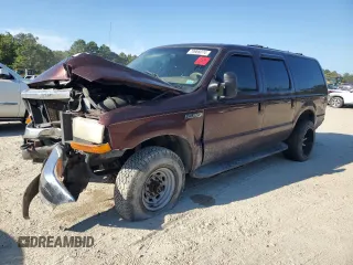 2000 Ford Excursion XLT with VIN 1FMNU41S0YED84177, listed as a Copart auction lot 70966074 with Not Provided miles and Salvage Title. Bid and sale history available at DreamBid. Image 1.