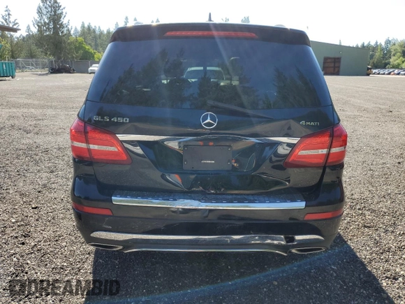 2017 Mercedes-Benz GLS 450 z VIN 4JGDF6EEXHA854678, wystawiony jako Copart lot #58337425 z przebiegiem 107 304 mil mil oraz Szkoda całkowita • Salvage title. Historia ofert i sprzedaży dostępna na DreamBid. Obrazek 6.
