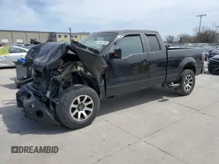2014 Ford F-150 with VIN 1FTFX1E6XEFA37795, listed as a Copart auction lot 49431105 with 136,250 mi miles and Salvage title. Bid and sale history available at DreamBid. Image 1.