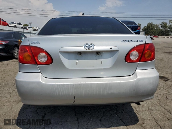 2005 Toyota Corolla CE with VIN 1NXBR32EX5Z528911, listed as a Copart auction lot 55145825 with 270,487 mi miles and Salvage Title. Bid and sale history available at DreamBid. Image 6.