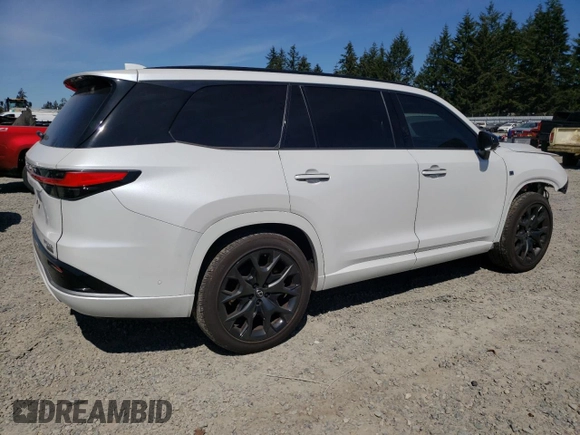 2024 Lexus TX 500h F Sport Premium with VIN 5TDABAB64RS003483, listed as a Copart auction lot 53358555 with 7,209 mi miles and Salvage title. Bid and sale history available at DreamBid. Image 3.