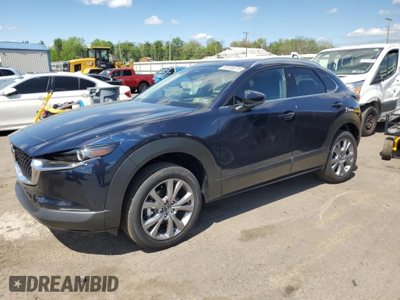 2025 Mazda CX-30 S Premium with VIN 3MVDMBDM5SM807451, listed as a Copart auction lot 56186075 with 379 mi miles and Salvage title. Bid and sale history available at DreamBid. Image 1.